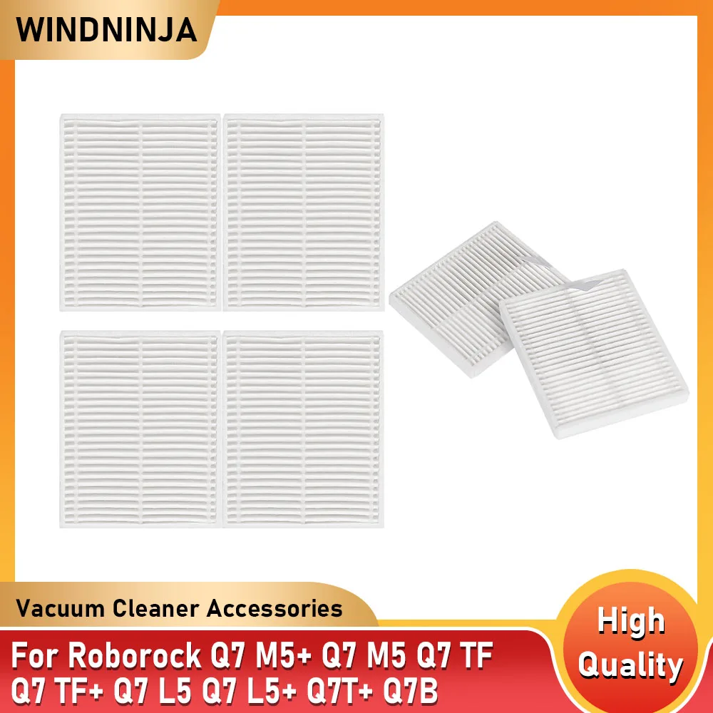 HEPA-Filter Ersatz für Roborock Q7 M5+ Q7 M5 Q7 TF Q7 TF+ Q7 L5 Q7 L5+ Q7T+ Q7B Roboter Staubsauger Zubehör Ersatzteil Image