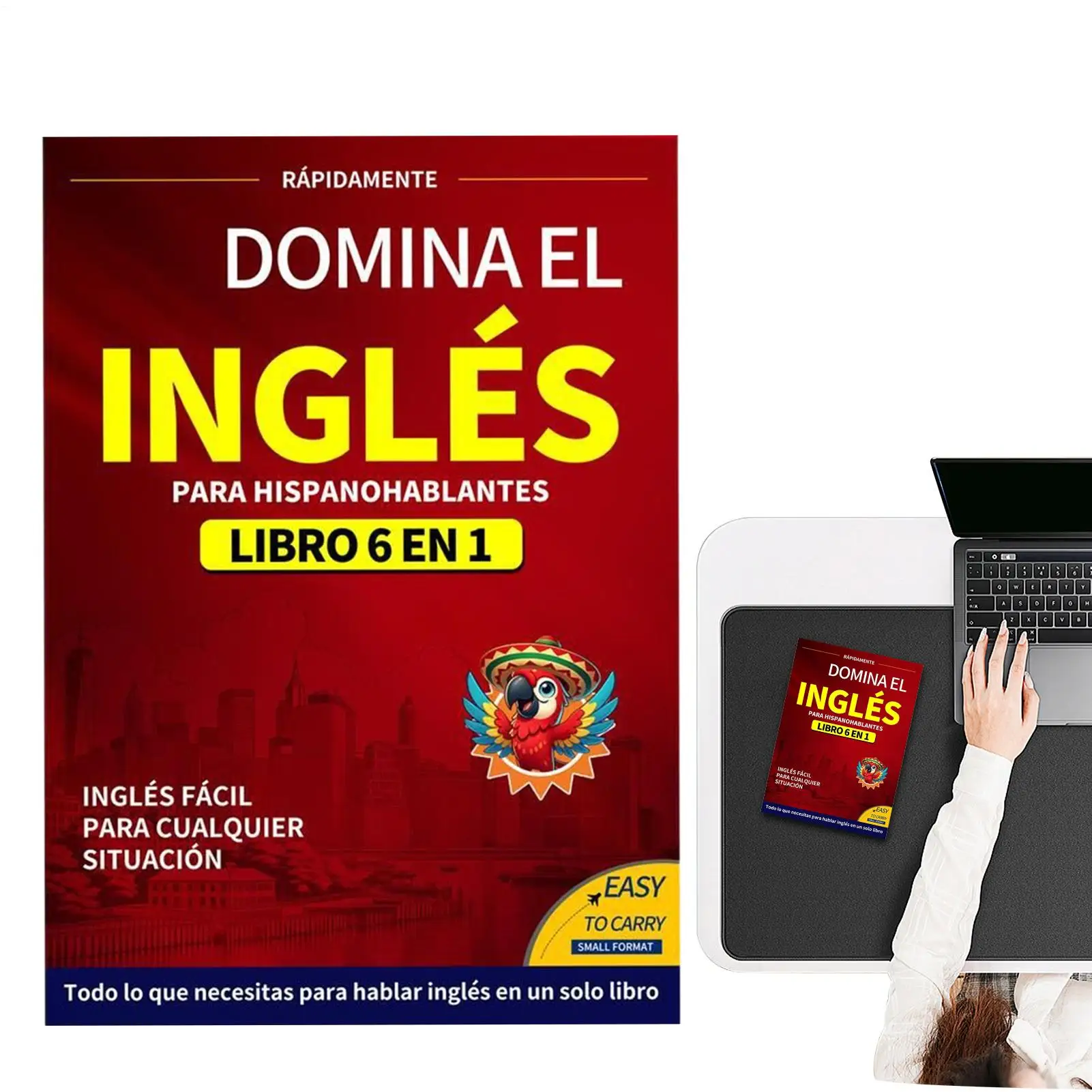 Englisches Buch für Anfänger, englische Grammatik, Wörterbuch, einfaches Wörterbuch zum Sprachenlernen, Lernzubehör für die Leseschule Image