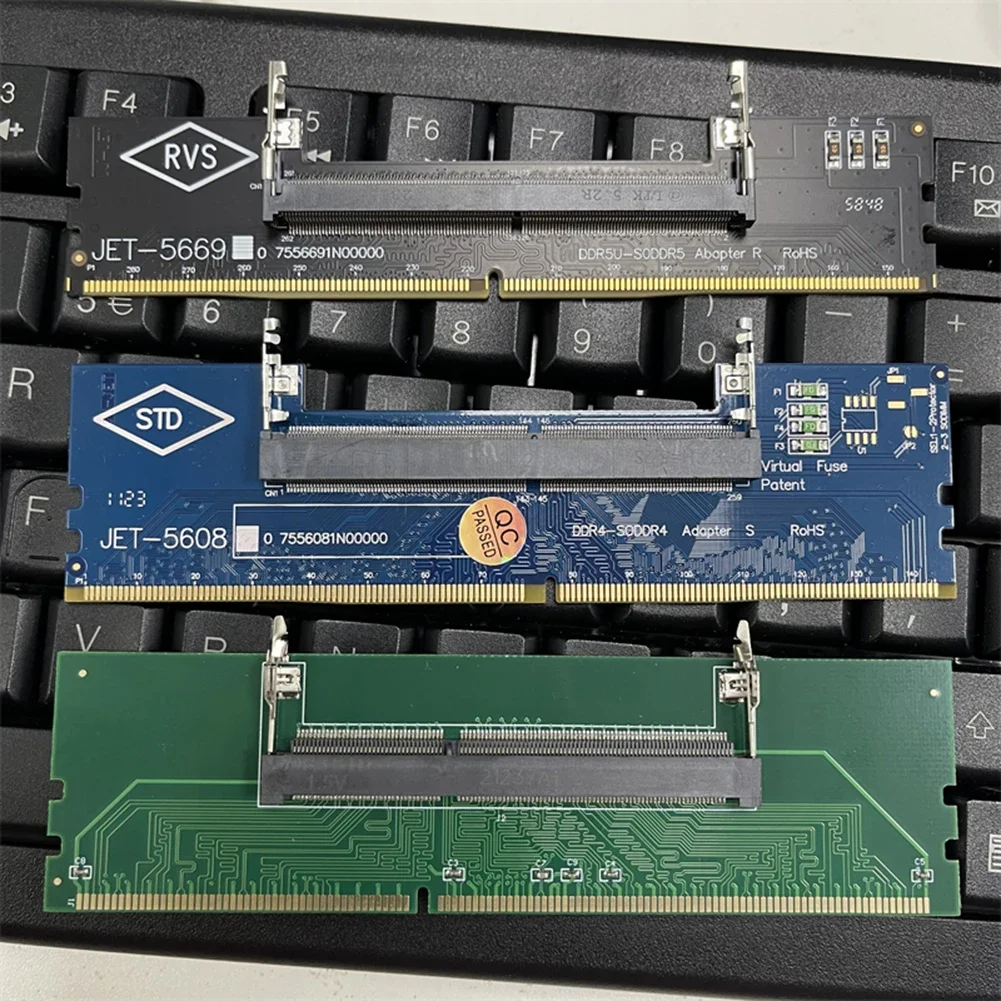 SO-DIMM zu PC DIMM Karte Laptop zu Desktop DDR3 DDR4 DDR5 Anschluss Karte Memory Stick Image