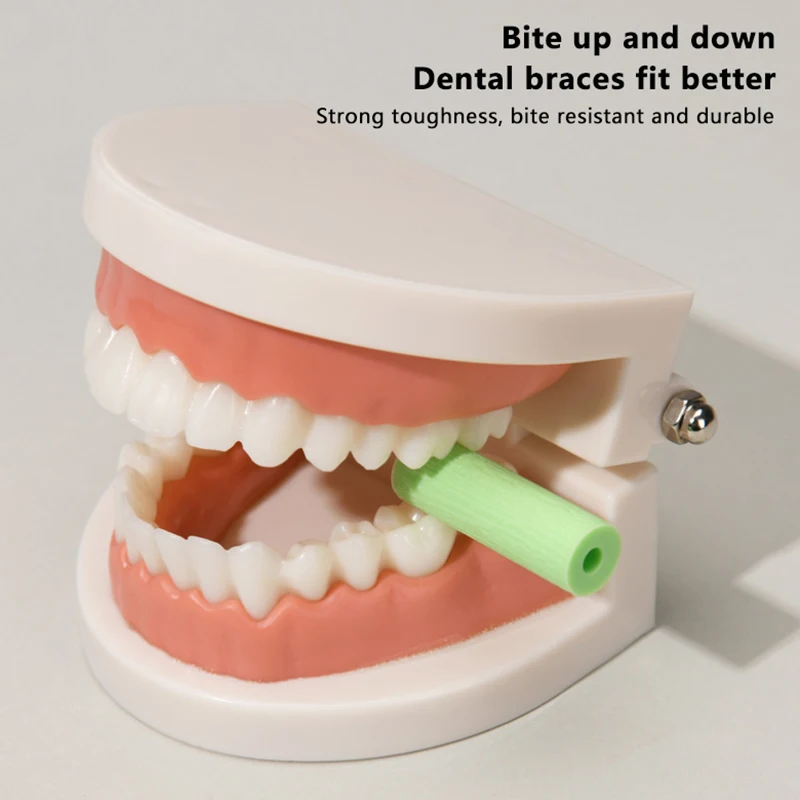 10Pcs Obst Geschmack Erwachsene Zahnfleisch Biss Stick Unsichtbare Biss Hosenträger Zahn Korrektur Dental Liefert Image