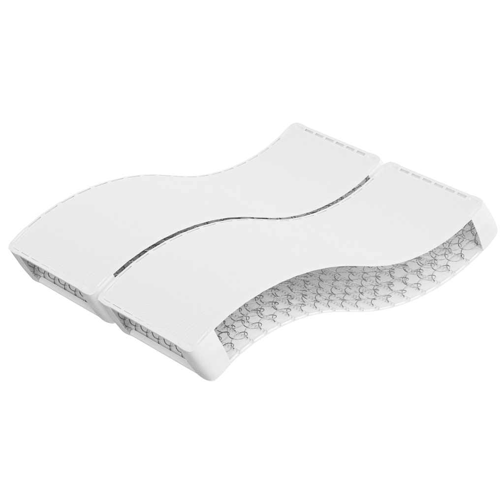 vidaXL Matratze Bonnell-Federkern Mittel 140 x 200 cm Image