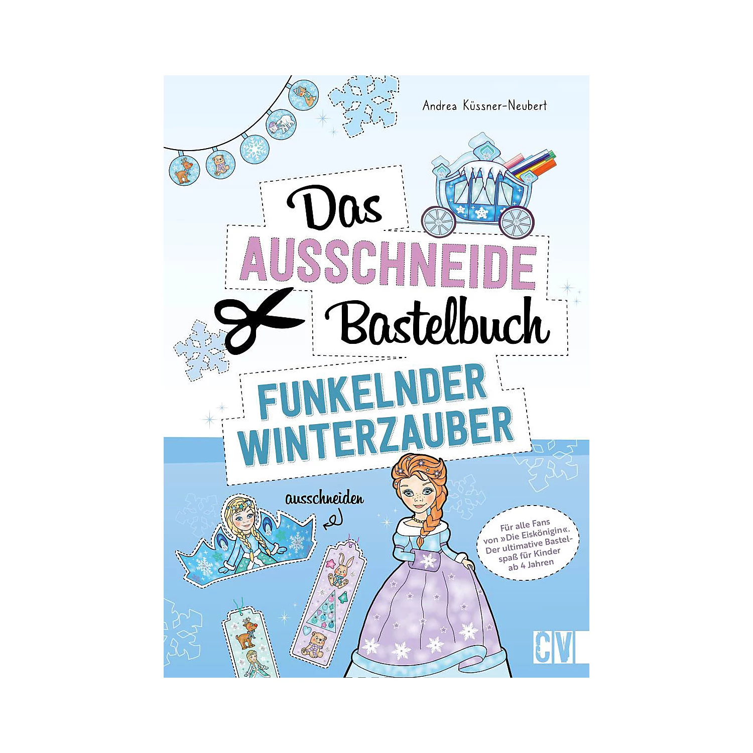 Buch Das Ausschneide-Bastelbuch – Funkelnder Winterzauber Image