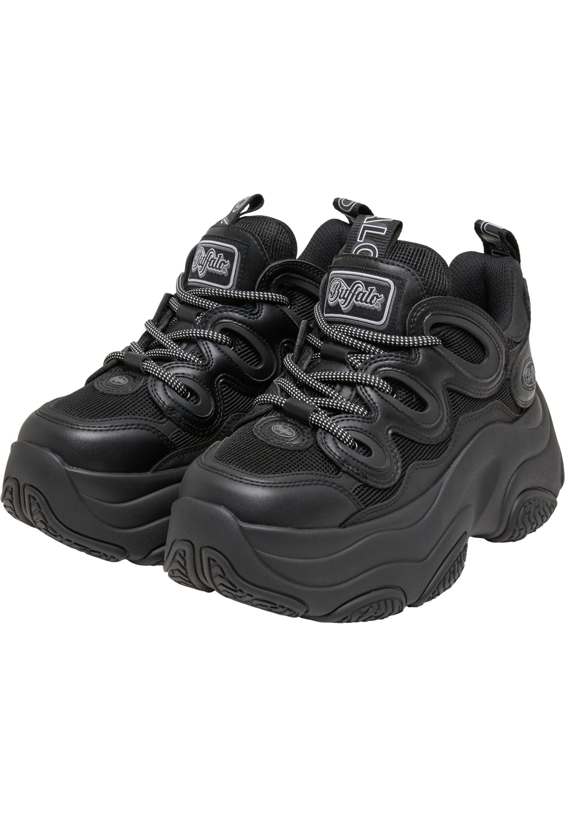 Trainingsschuh BUFFALO "Buffalo prowler one", Damen, Gr. 37, schwarz, unifarben, Schuhe