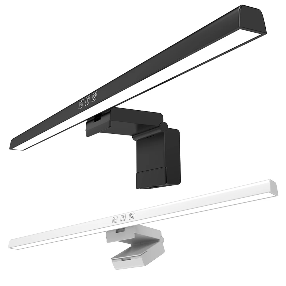 LED-Monitor-Lichtleiste, dimmbare Bildschirm-Lichtleiste, USB-betriebene hängende Tischlampe für Schreibtisch/Büro/Zuhause/Spiel