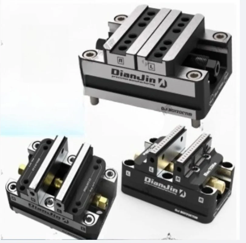 Selbstzentrierender Schraubstock mit vier Fünf-Achsen-Befestigung, positive und negative Schnellspannung, 2–8 Zoll, selbstzentrierender Schraubstock DJ-1015CRM Image