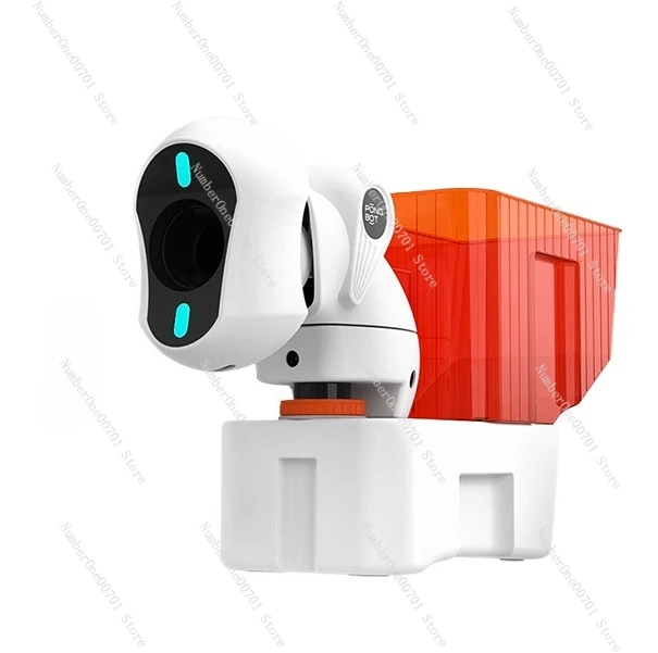 Tischtennis-Ballmaschine, automatisch, praktisch, einzeln, anpassbar, professionelles Trainingsgerät für die Aufnahmeprüfung der Mittelschule Image