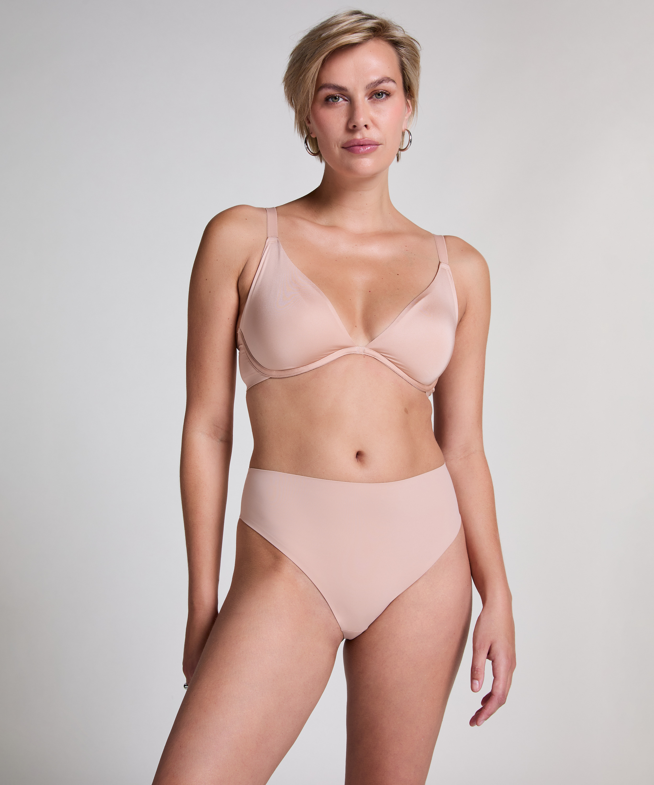 Hunkemöller Womens - Beige Polyamide - Size Medium | Hunkemöller Sale | Discount Designer Brands