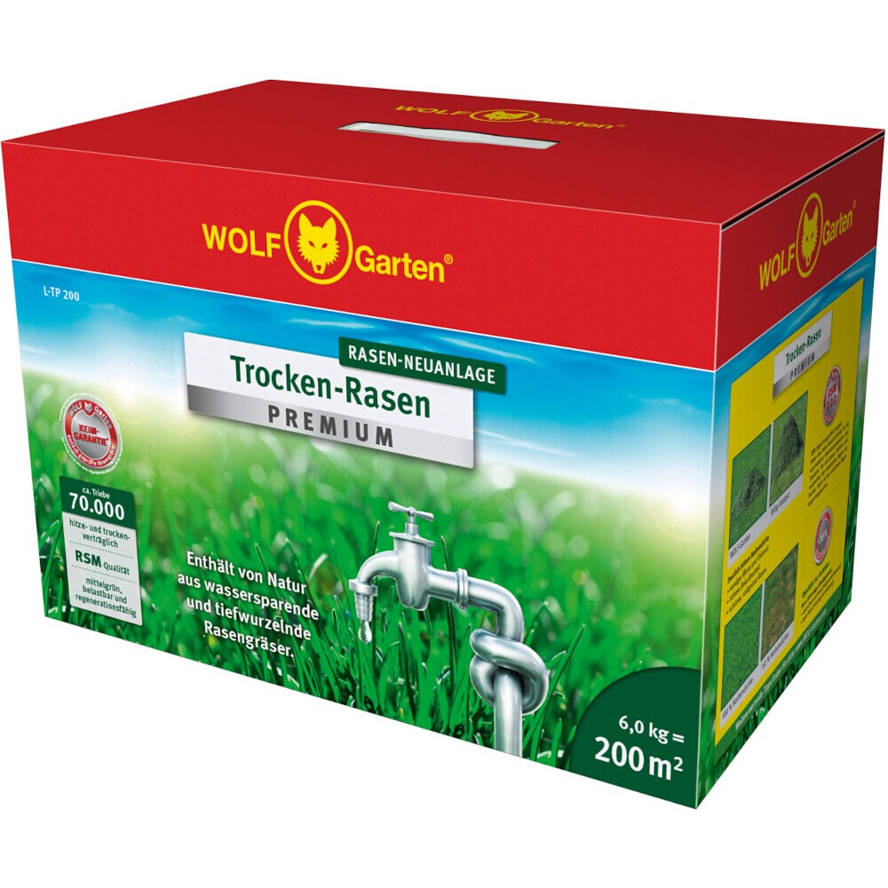 WOLF-GARTEN Trockenrasen Premium L-TP 200 Image
