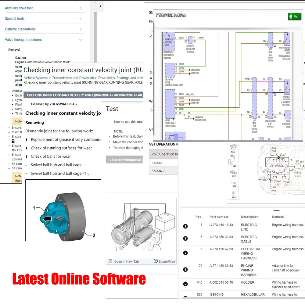 Alldata 2025, neueste Online-Software-Kombination, ALL-DATA MIT-CHELL HAYNES PRO, Reparatur automatisch Image