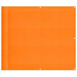 vidaXL Balkon-Sichtschutz Orange 90x800 cm 100% Polyester-Oxford Image