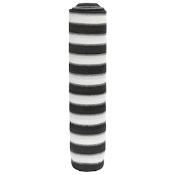 vidaXL Zaunblende Anthrazit und Weiß 1,5x50 m HDPE 75 g/m² Image