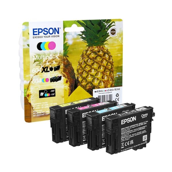 Epson 4-tlg. Tintenpatronen-Multipack »604/604XL T10H94« Image
