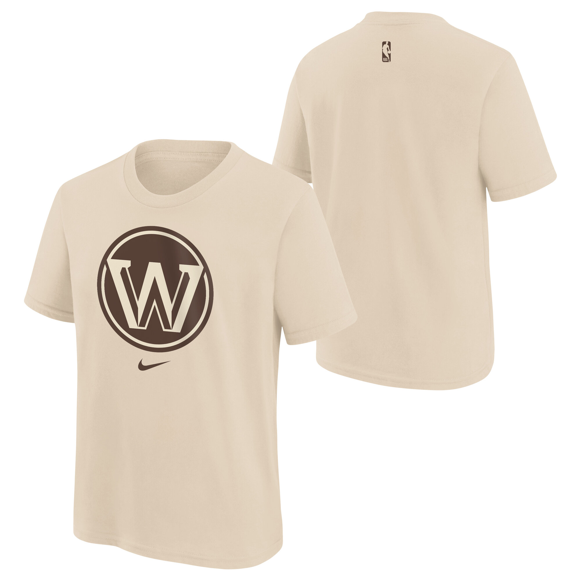 Golden State Warriors Nike 2025/26 City Edition Essentials Logo T-Shirt - Jugend Image