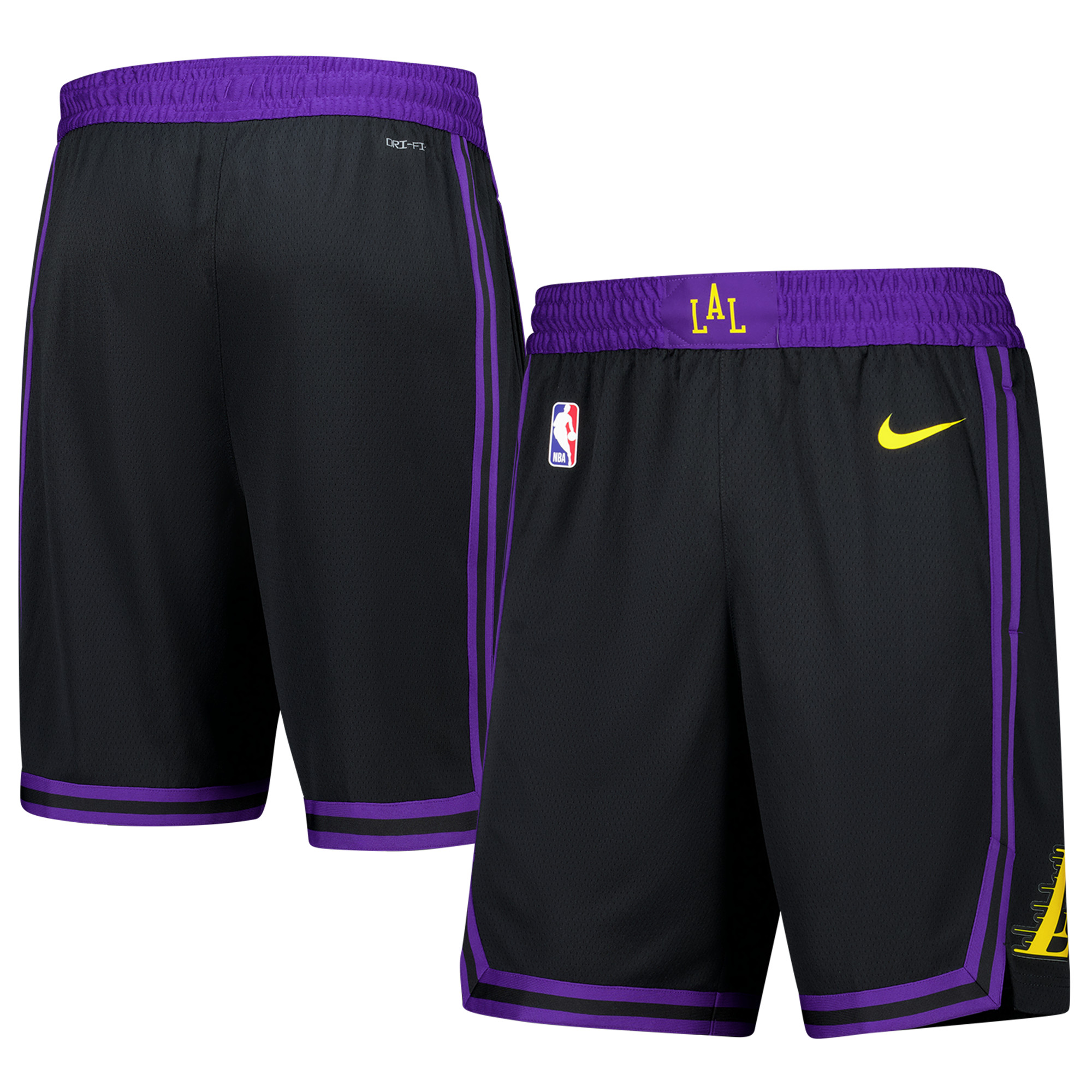 Los Angeles Lakers Nike 2025 City Edition Short - Herren Image