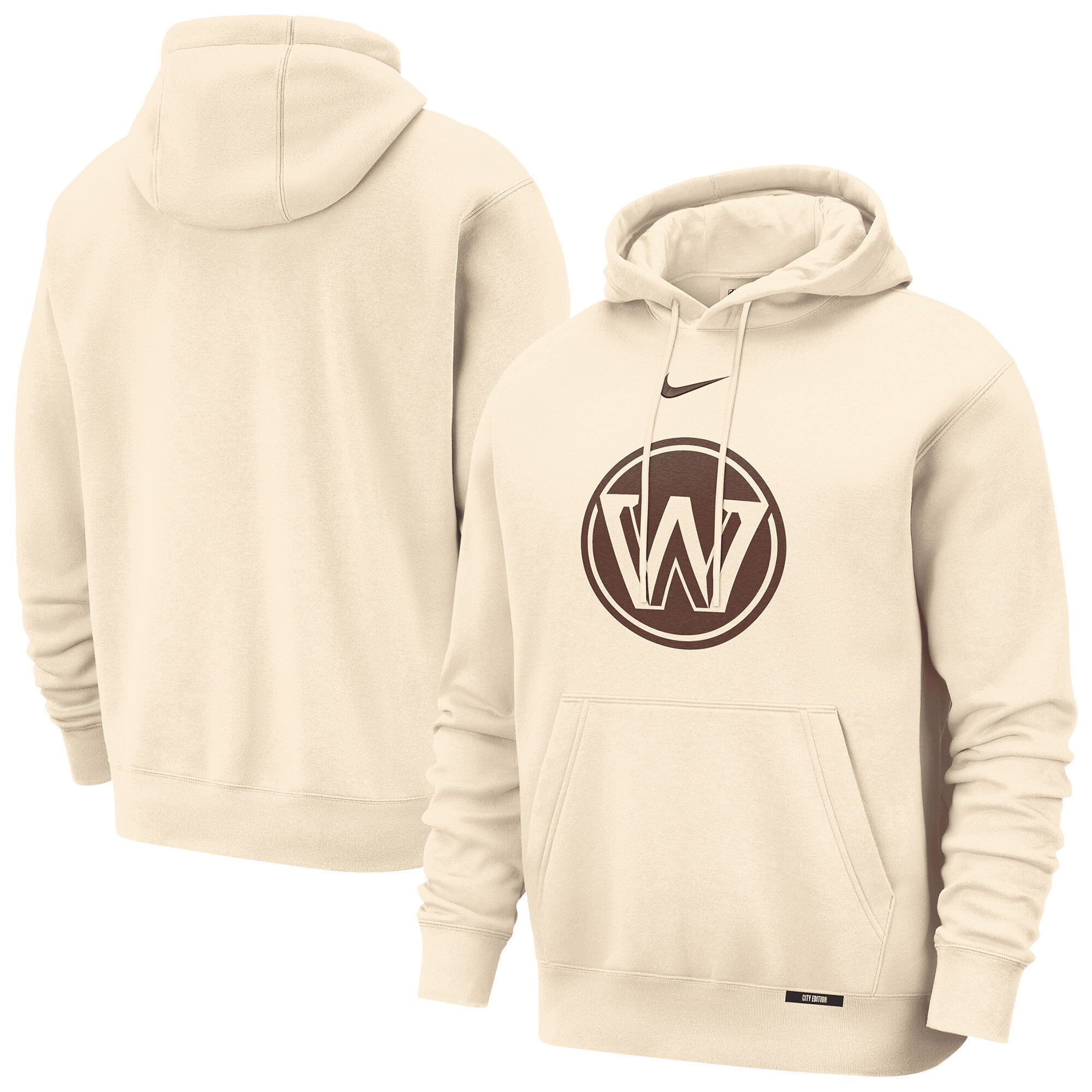 Golden State Warriors Nike City Edition Club Logo Hoodie – Herren Image