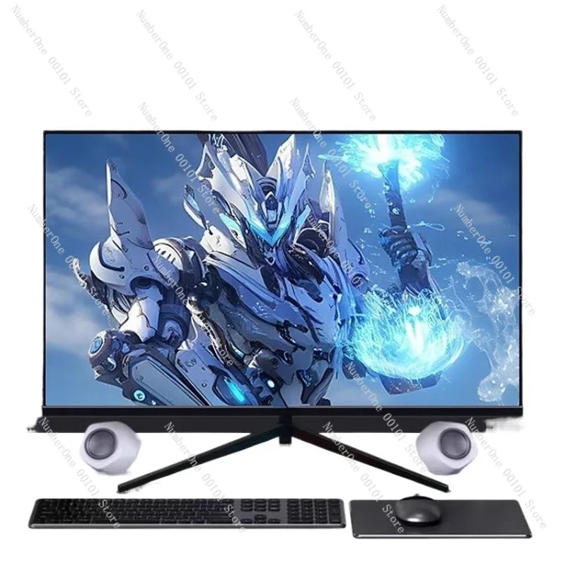 Brandneuer 1K-Computermonitor, 27-Zoll-Gaming, 24-Zoll 1K 75 Hz IPS-High-Definition-Bildschirm für Spiele und Unterhaltung Image