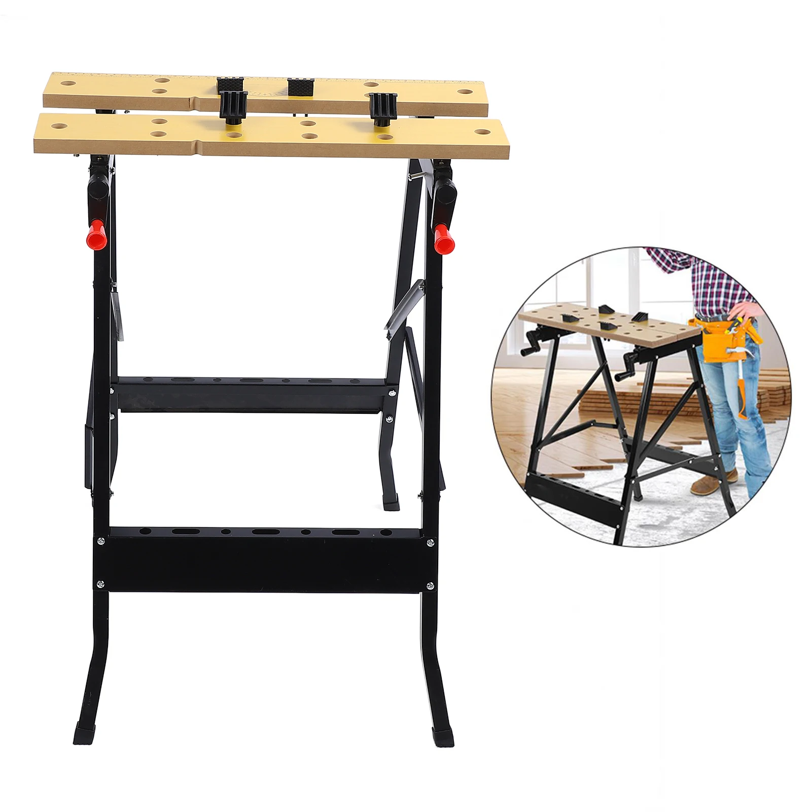 Table de travail pliante, outils d'atelier, outils de réparation, Table d'atelier, outils de réparation, Table, magasin, outils de réparation d'atelier, établi