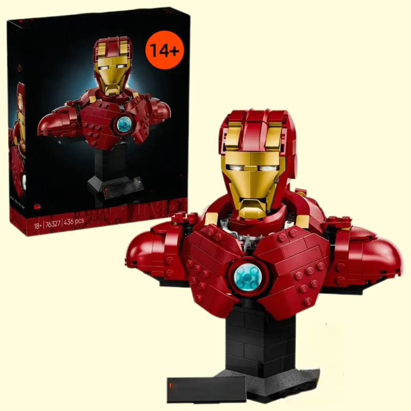 HEISS Auf Lager MOC 76327 Superheld MK4 Mech Anzug Mech Krieger Baustein Ziegel Set Weihnachten Geburtstag Geschenk für Kinder Erwachsene Image