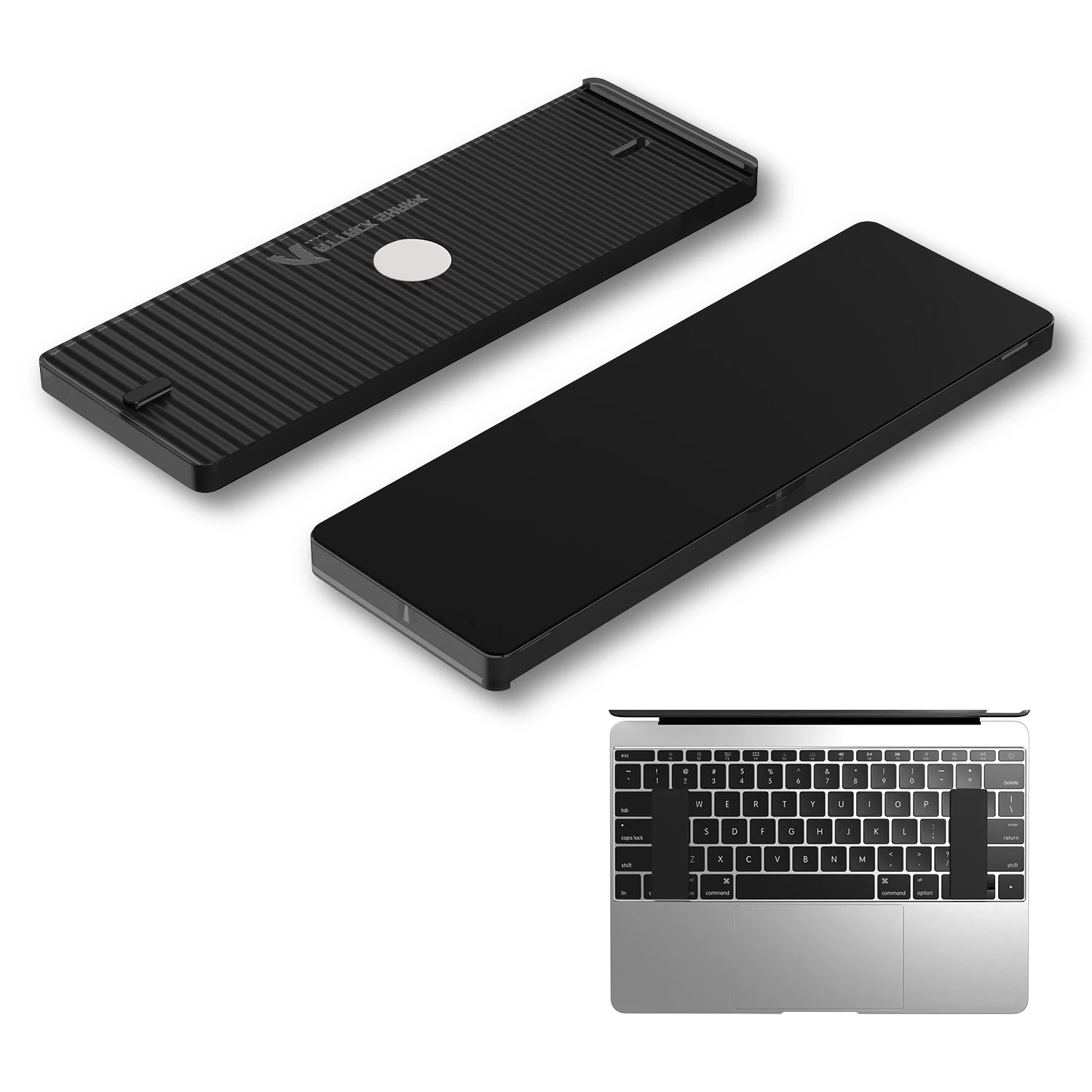 ATTACK SHARK Laptop-Halterung für externe Tastatur, magnetischer Riser, Mini-Ständer, tragbare PC-Laptop-Brücke für MacBook/Tablet Image