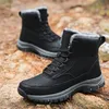 Neue Männer Winter Schnee Stiefel Für Wasserdichte Leder Turnschuhe Super Warm herren Stiefel Outdoor Männlichen Wanderschuhe Arbeit Schuhe größe 39-48