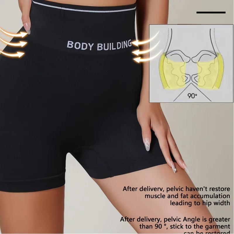 Shaping-Höschen mit hoher Taille für Frauen – Kompressionsunterwäsche zur Bauchkontrolle, Schlankheits- und Lifting-Effekt, Erholung nach der Geburt Image
