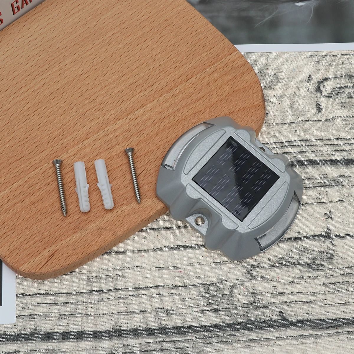 Solar Buried Blue LED Road Light For Outdoor Pathways And Gardens Solar Buried Blue LED Road Light For Outdoor Pathways And Gardens