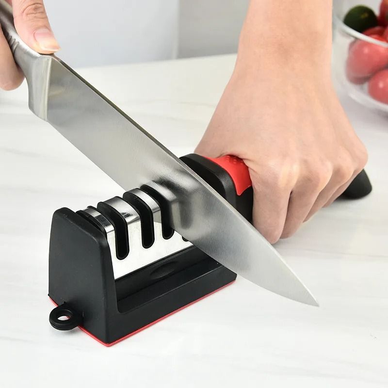 Multi Functional 4 Stage Kitchen Knife Sharpener Multi Functional 4 Stage Kitchen Knife Sharpener