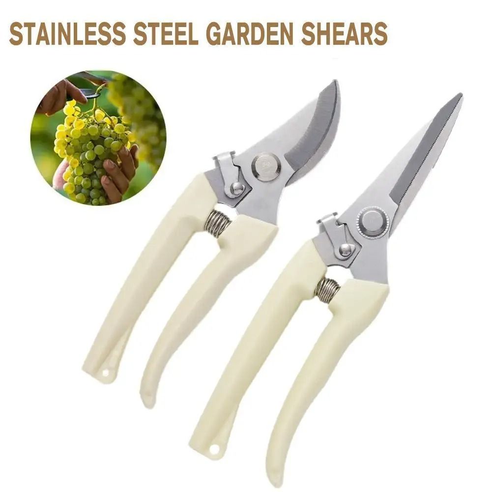 Steel Gardening Shears Garden Pruning Shears Tree Branch Shears Outdoor Gardening Tools a