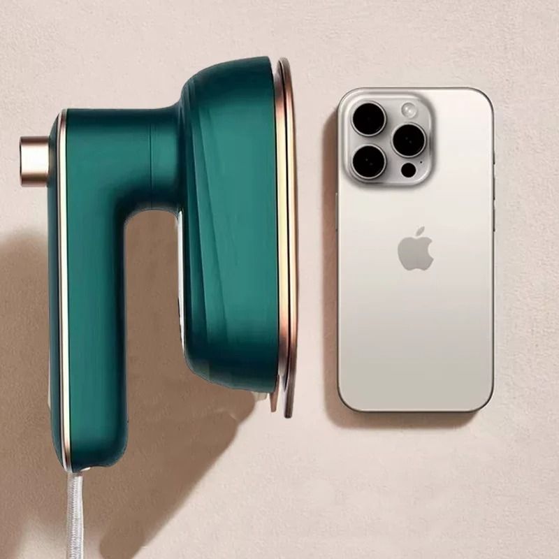 2 in 1 Handheld Steam Iron And Garment Steamer Portable Travel Ironing Machine eu standard White