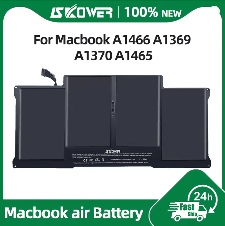 PowerCore Laptop Battery For MacBook Air A1375 A1406 c