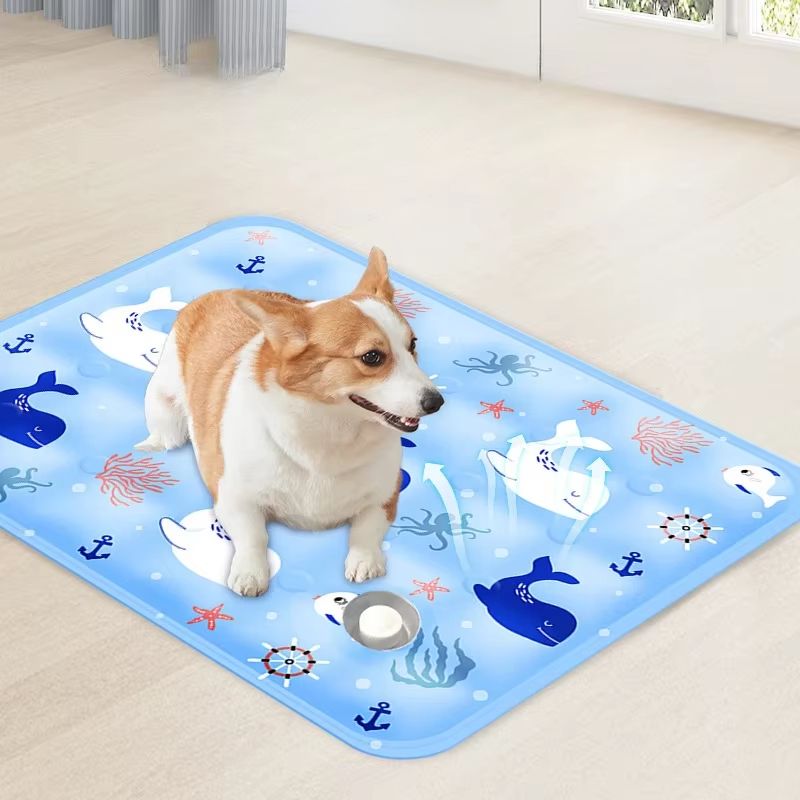 ChillZone XL Dog & Cat Cooling Mat Extra Large Summer Bed For Pets (Up To Big Dogs) b m 40x50cm