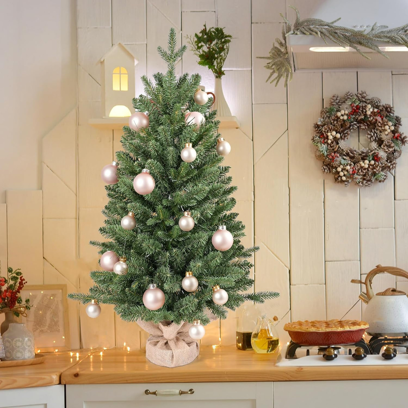 High Quality Green Artificial Christmas Tree, Fir Tree For Home And Party, Happy Christmas Decorations Tabletop Display High Quality Green Artificial Christmas Tree, Fir Tree For Home And Party, Happy Christmas Decorations Tabletop Display