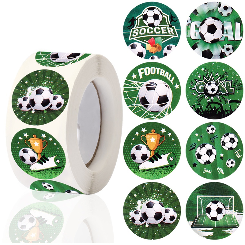 Green Soccer Stickers Football Themed Paper Sticker For Boys Birthday Baby Shower Party Decor Supplies Sports Decor Green Soccer Stickers Football Themed Paper Sticker For Boys Birthday Baby Shower Party Decor Supplies Sports Decor