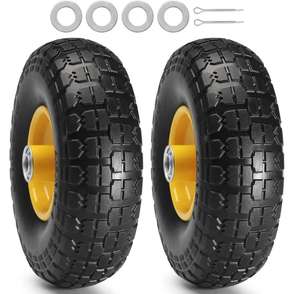 Solid PU Run Flat Tire Wheel, Flat Free Tubeless Tires And Wheels, High Dynamic Load And Static Load, Hand Truck Solid PU Run Flat Tire Wheel, Flat Free Tubeless Tires And Wheels, High Dynamic Load And Static Load, Hand Truck