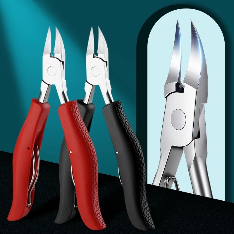 Professional Toenail Clipper For Thick And Ingrown Nails black