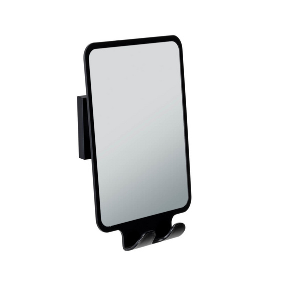 Vacuum-Loc® Antibeschlagspiegel „Quadro“ Schwarz WENKO Image