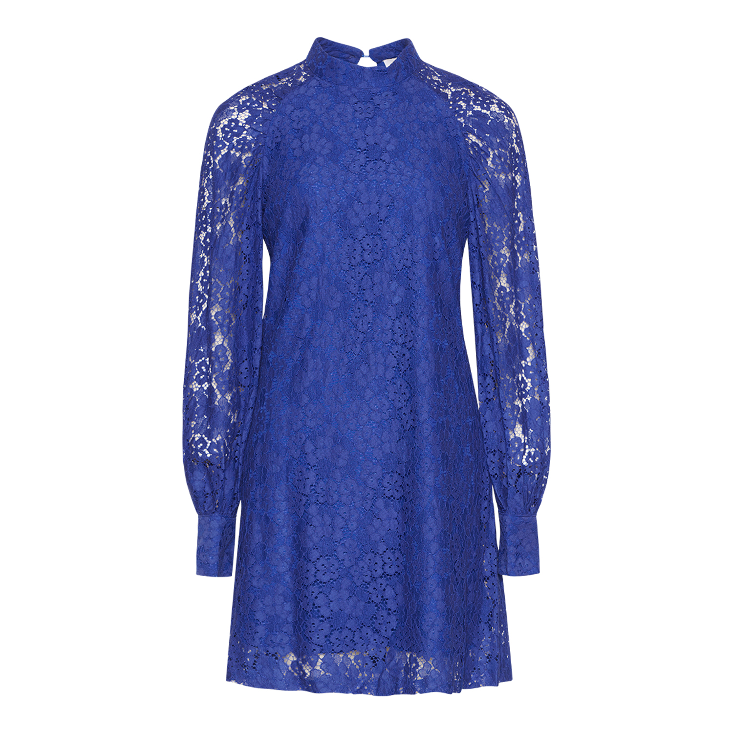 Karen Kurzes Kleid in Blau S