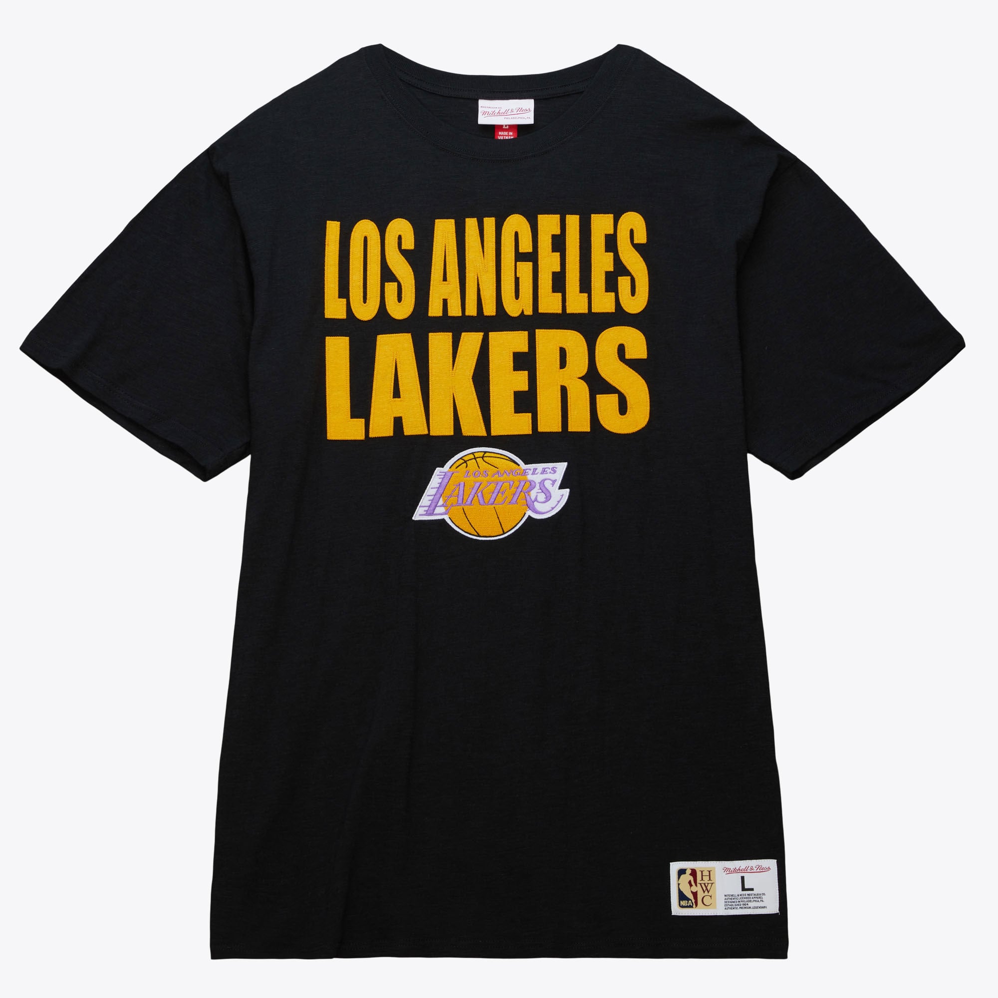 Los Angeles Lakers Mitchell & Ness Legendäres Slub-T-Shirt