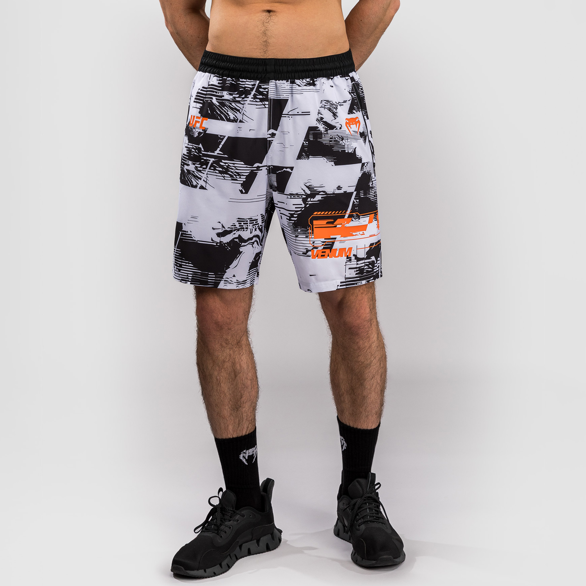 UFC Zenith by Venum Herren-Performance-Shorts, Weiß, authentisch, Kampfwoche Image