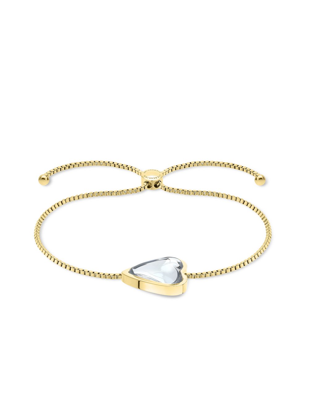 Liebeskind Berlin Armschmuck Glass Heart Damen gold, ONE SIZE Image