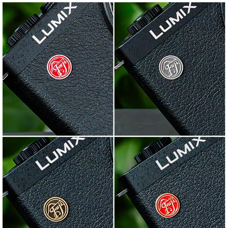 Metal Camera Logo Sticker Camera Decoration Nameplate for Fujifilm XM5 X-Pro3 100Vi 100V XT3 XT50 XM5 X100V XT30