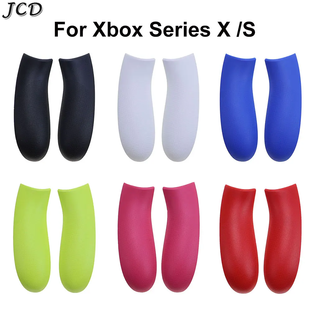 1Set Für Xbox Serie S X Controller Links Rechts Seite Schienen Hinten Griff Griffe Ersatz Shell Zurück Panel Frontplatte abdeckung Image