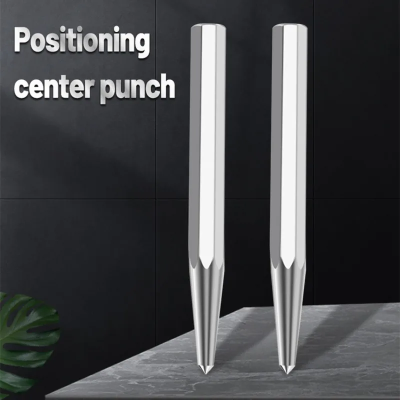 2-teiliges Körner-Locator-Set aus Chrom-Vanadium-legierungsstahl mit hoher Härte für langlebige Metallbohrungen, Markierungen und Präzisionspositionierung Image