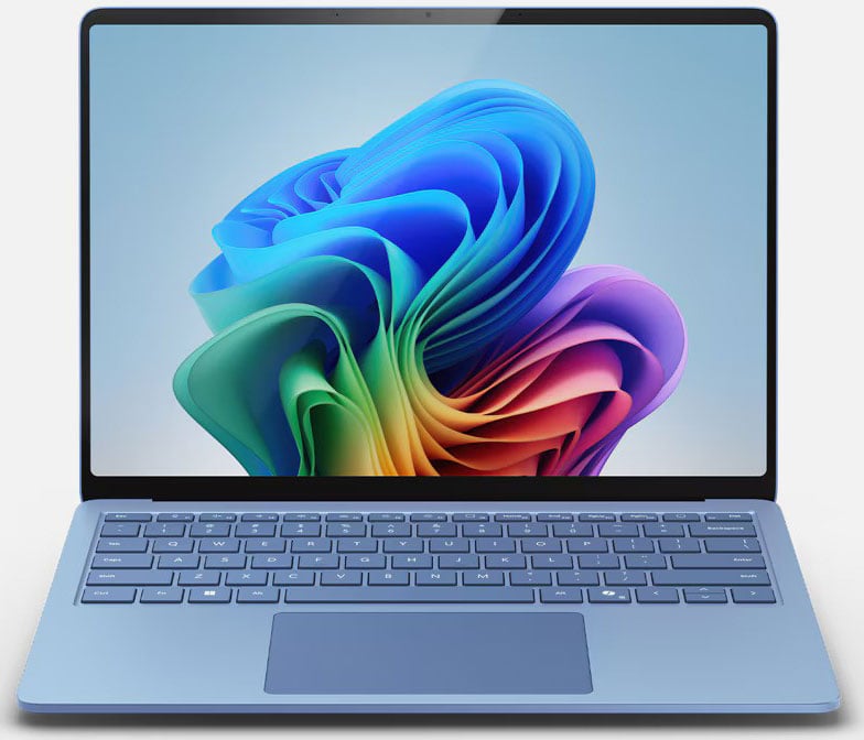 Microsoft Surface Laptop Copilot+ PC 13.8-Inch Touchscreen Snapdragon X Plus X1P-64-100 16GB RAM 512GB SSD Qualcomm Adreno Graphics in Sapphire