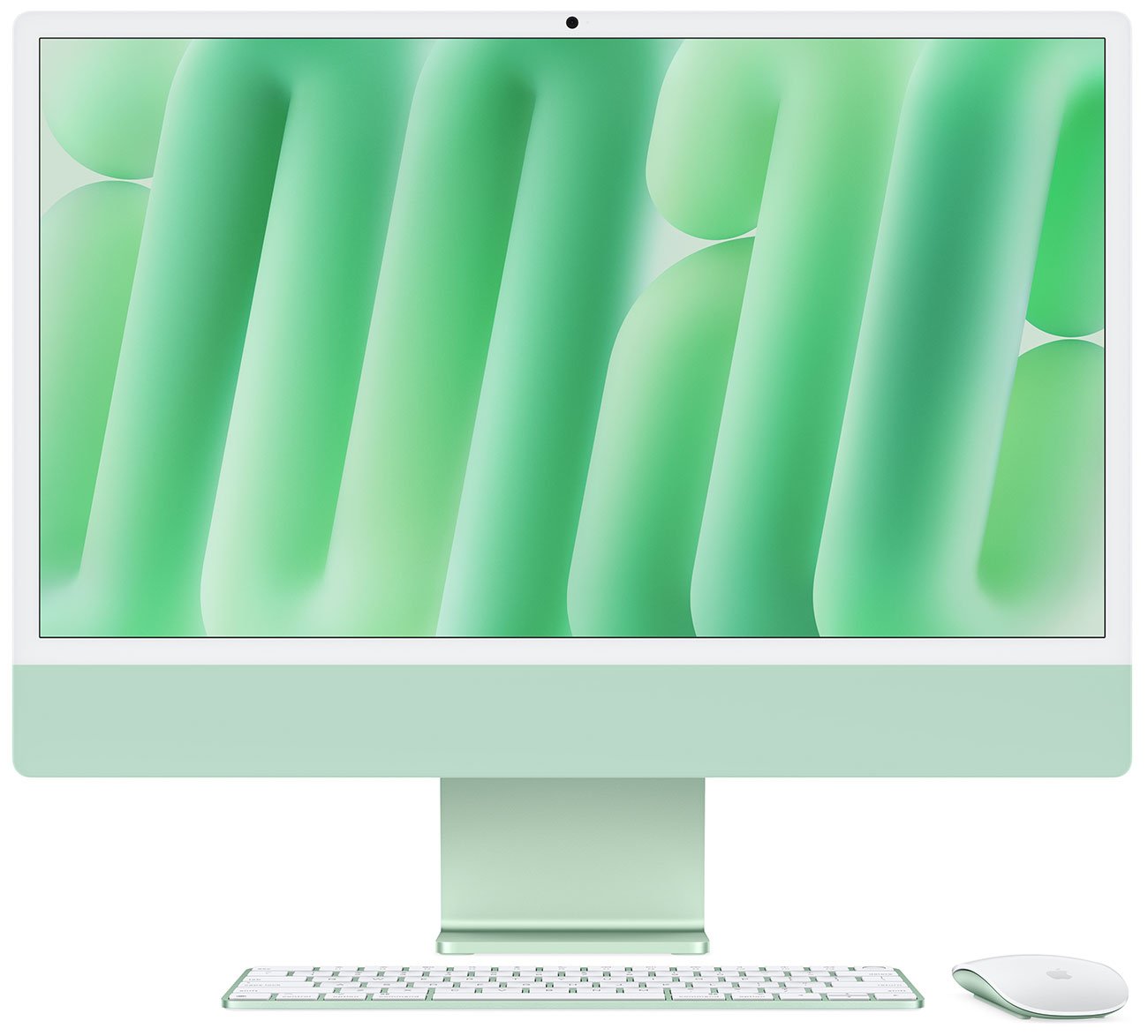 Apple 24-Inch iMac M4 10-Core 16GB RAM 512GB SSD 10-Core GPU Retina 4.5K Desktop Computer in Green (Late 2024)