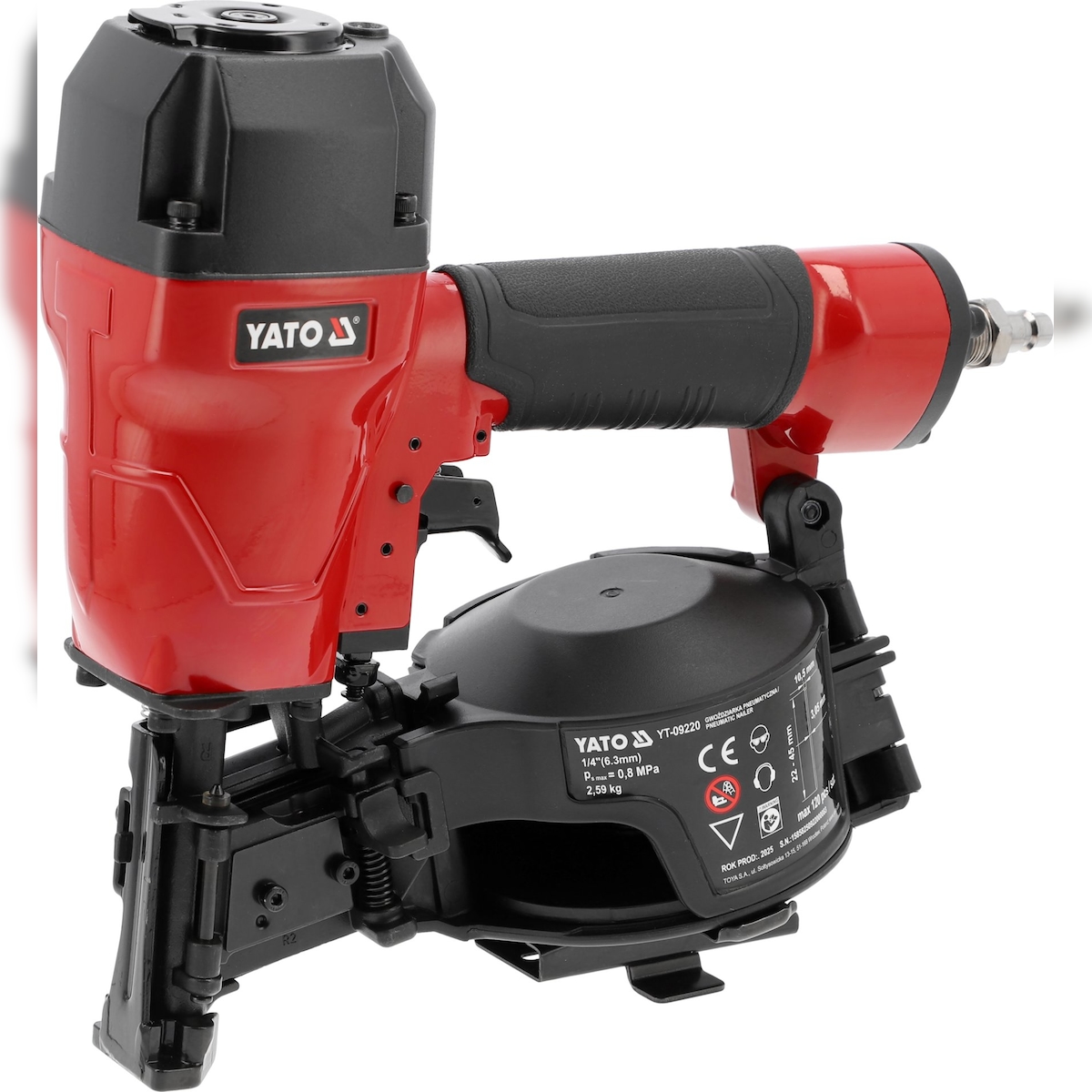 Druckluft Nagelpistole, Trommelnagler für 22-45mm Nägel Image