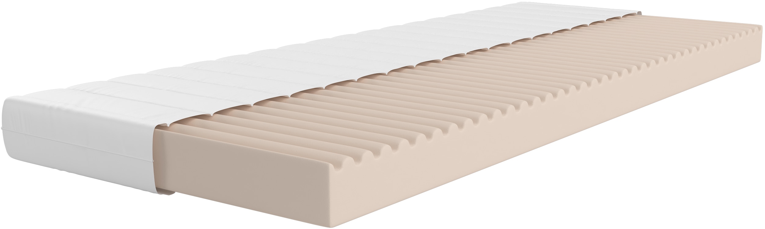 Komfortschaummatratze MY HOME "NEUHEIT: Livja 13, 7-Zonen Matratze 90x200 cm, 140x200 cm & mehr", weiß, B:100cm H:13cm L:200cm, Bezug: 100% Polyester. Steppfüllung: 100% Polyester, Matratzen, Komfortschaummatratze, Wendematratze, ergonomisch,...
