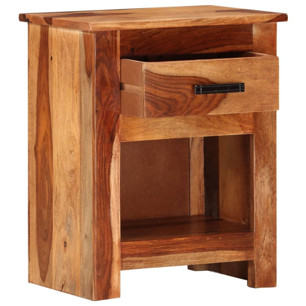 vidaXL Nachttisch 40x30x50 cm Massivholz Palisander Image