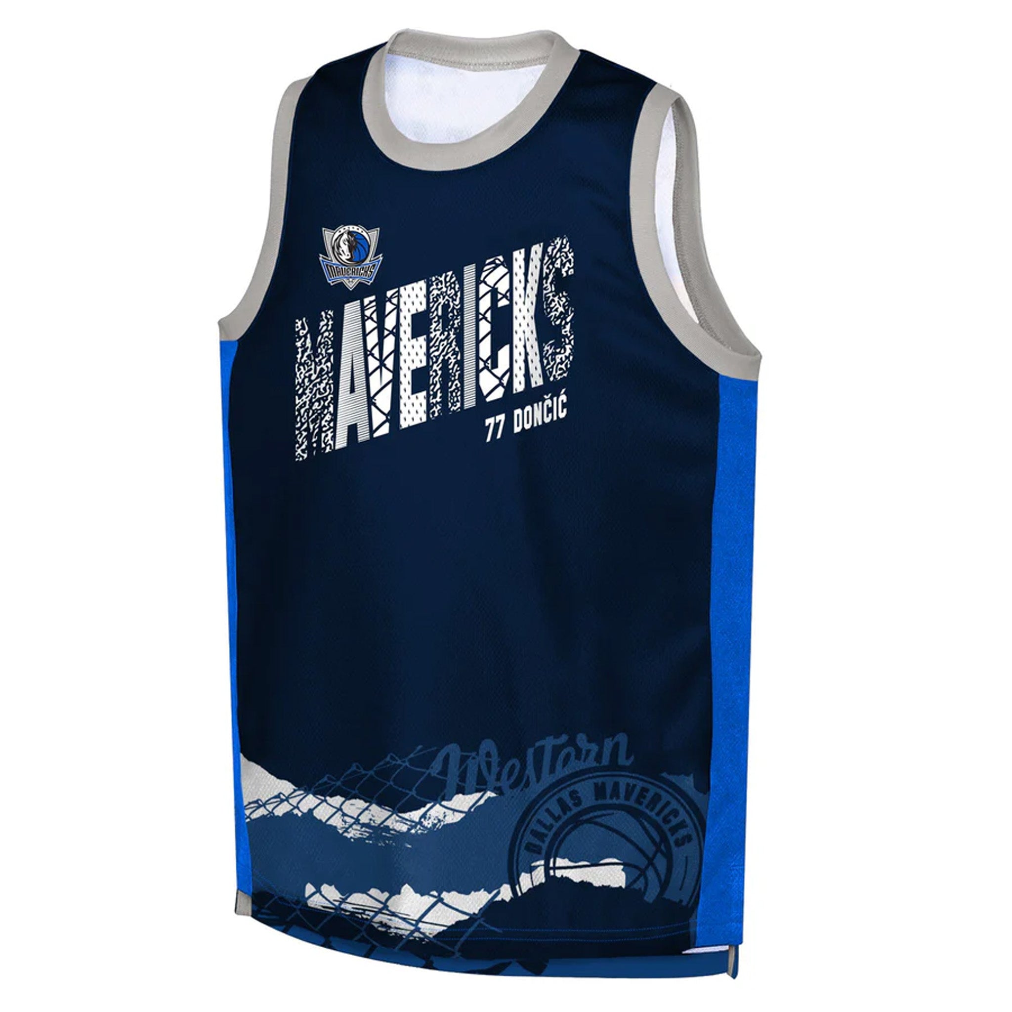 NBA Dallas Mavericks 77 Luka Doncic Fast Break Shooter-Weste für Herren Image