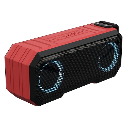 Nouvelle enceinte portable sans fil X8 (2025) avec caisson de basses haute puissance, étanche IPX6, éclairage RGB 7 couleurs et effets festifs dynamiques, longue autonomie, connexion sans fil, entrées